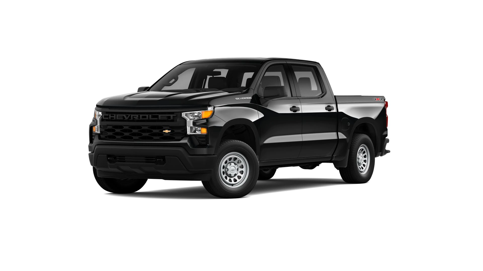 Chevrolet Silverado 1500 WT, cabine multiplace, caisse courte 2023