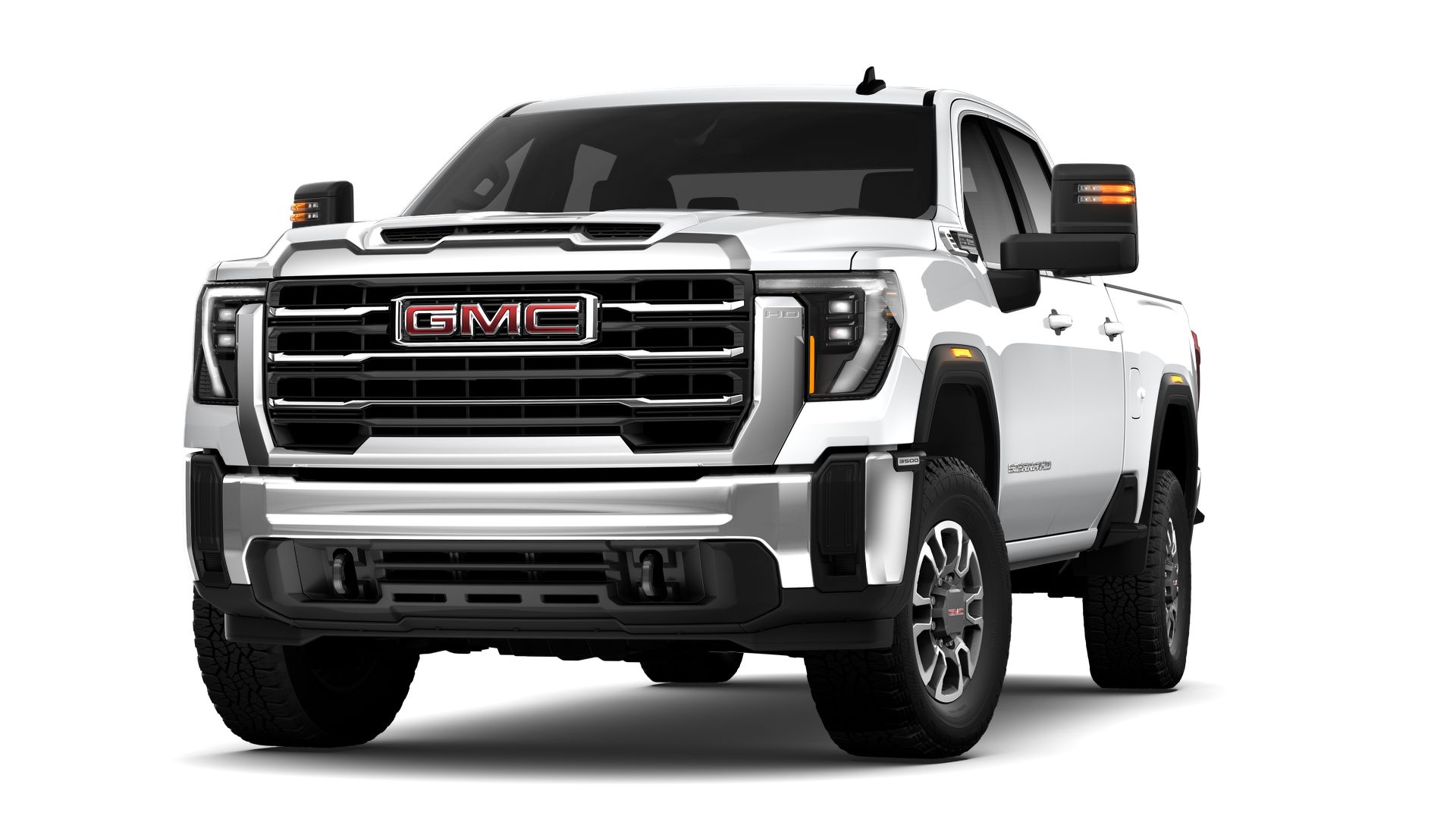 GMC Sierra 3500HD SLE, cabine multiplace, caisse standard, roues simples 2024
